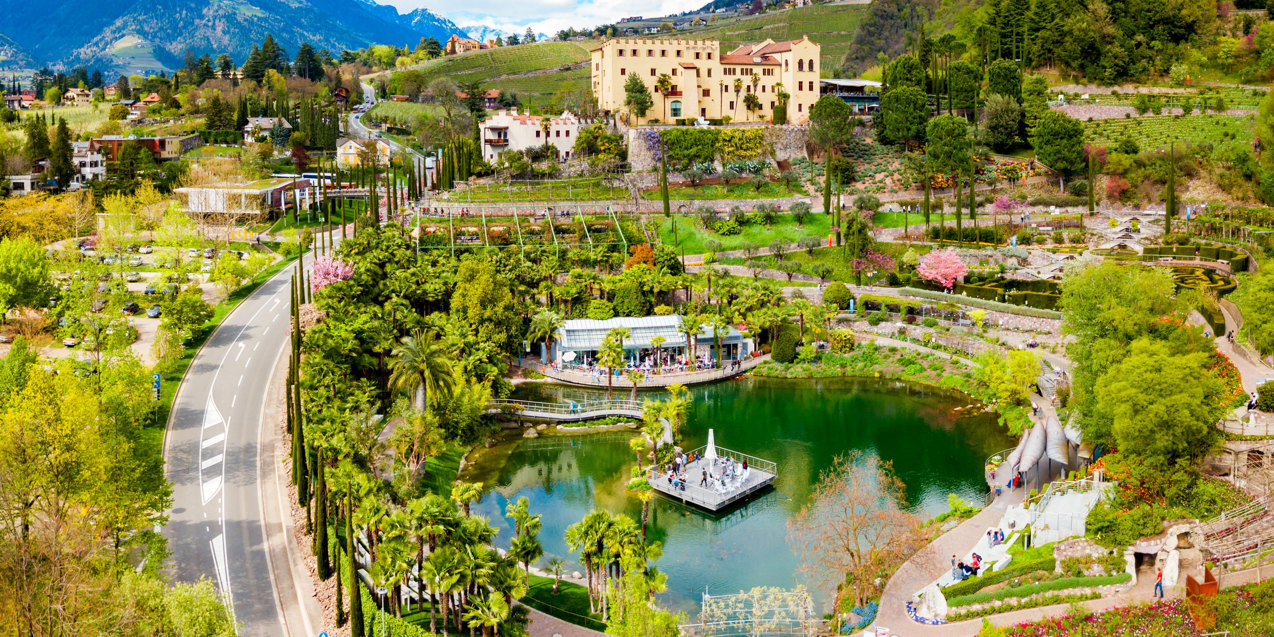 Garten am Schloss Trauttmannsdorff Merano