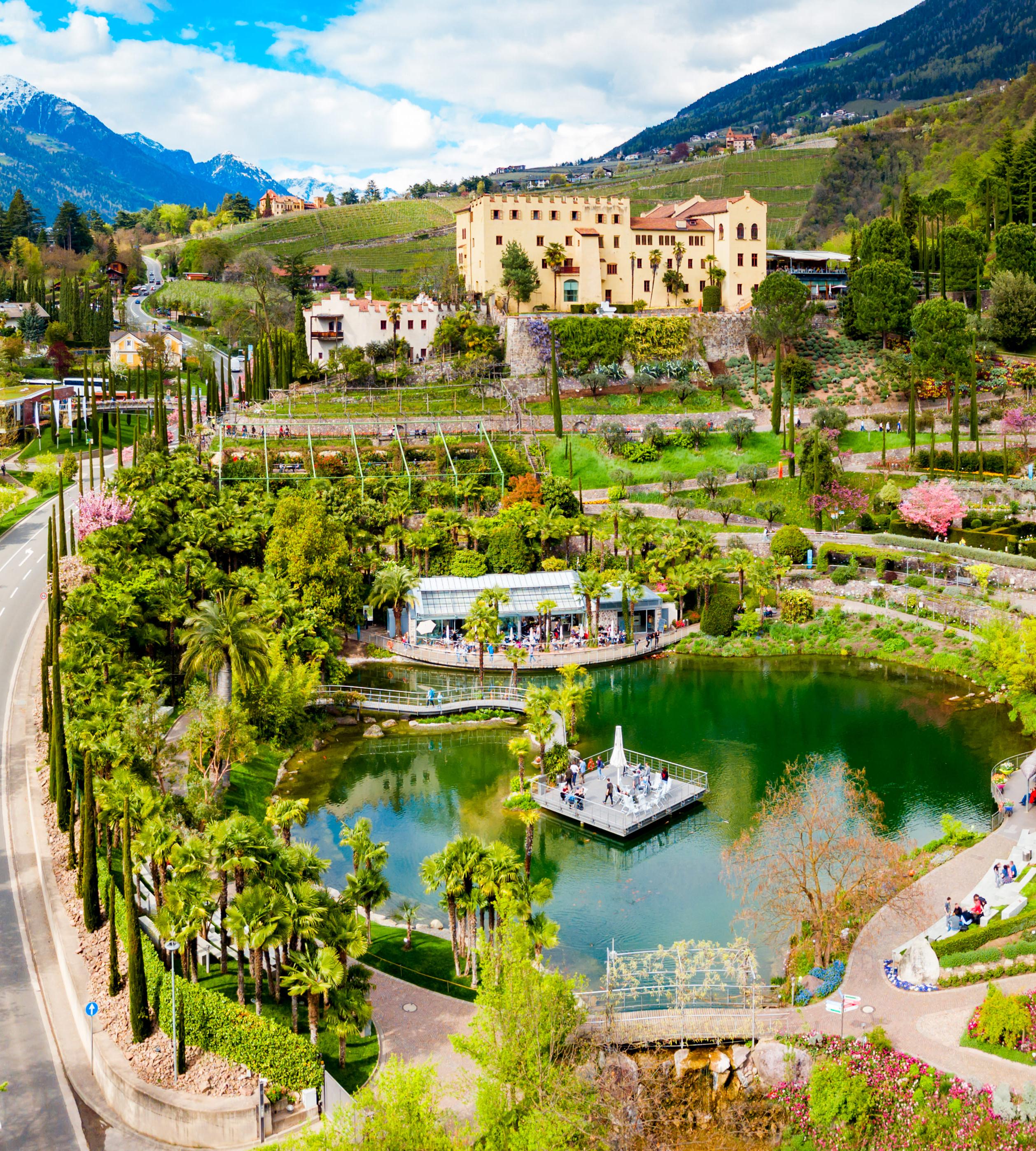 Garten am Schloss Trauttmannsdorff Merano