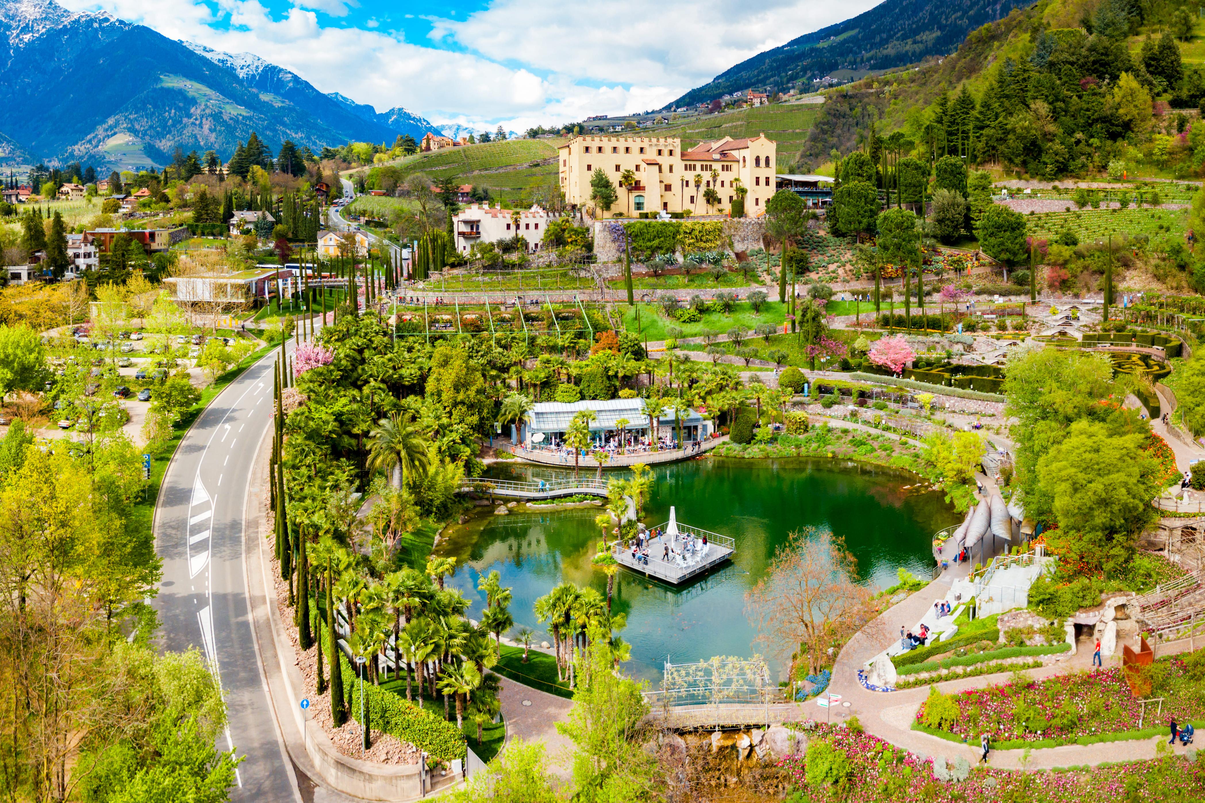 Garten am Schloss Trauttmannsdorff Merano