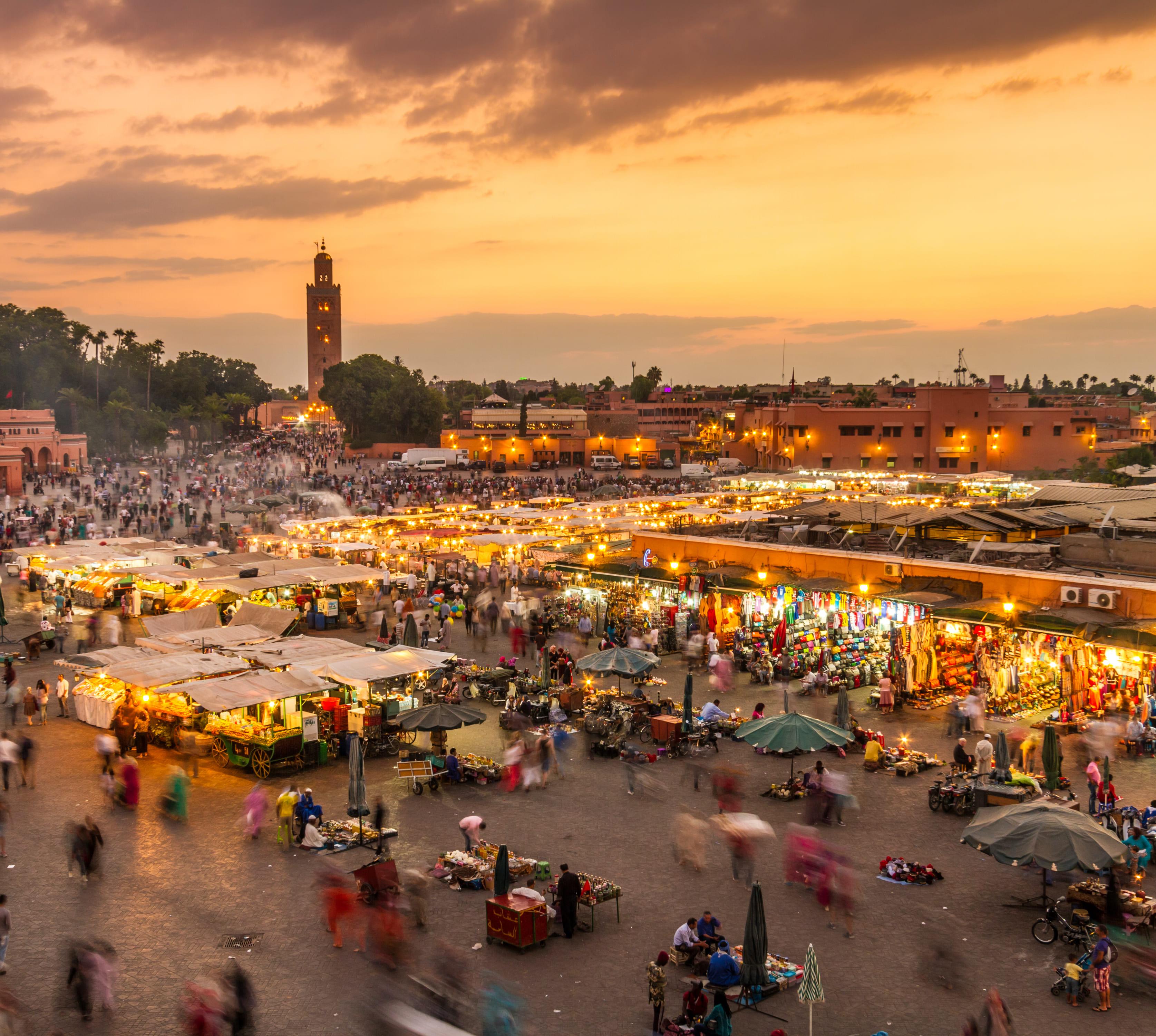 Marrakech, Djemaa el-Fnaa