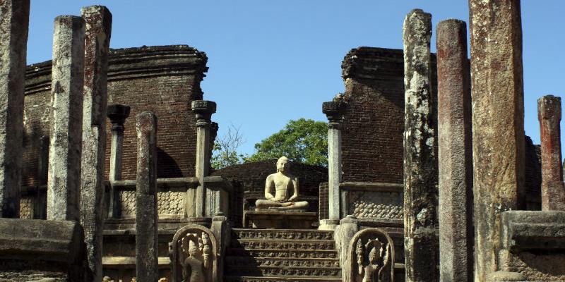 Buddha Statue Tempel Sri Lanka