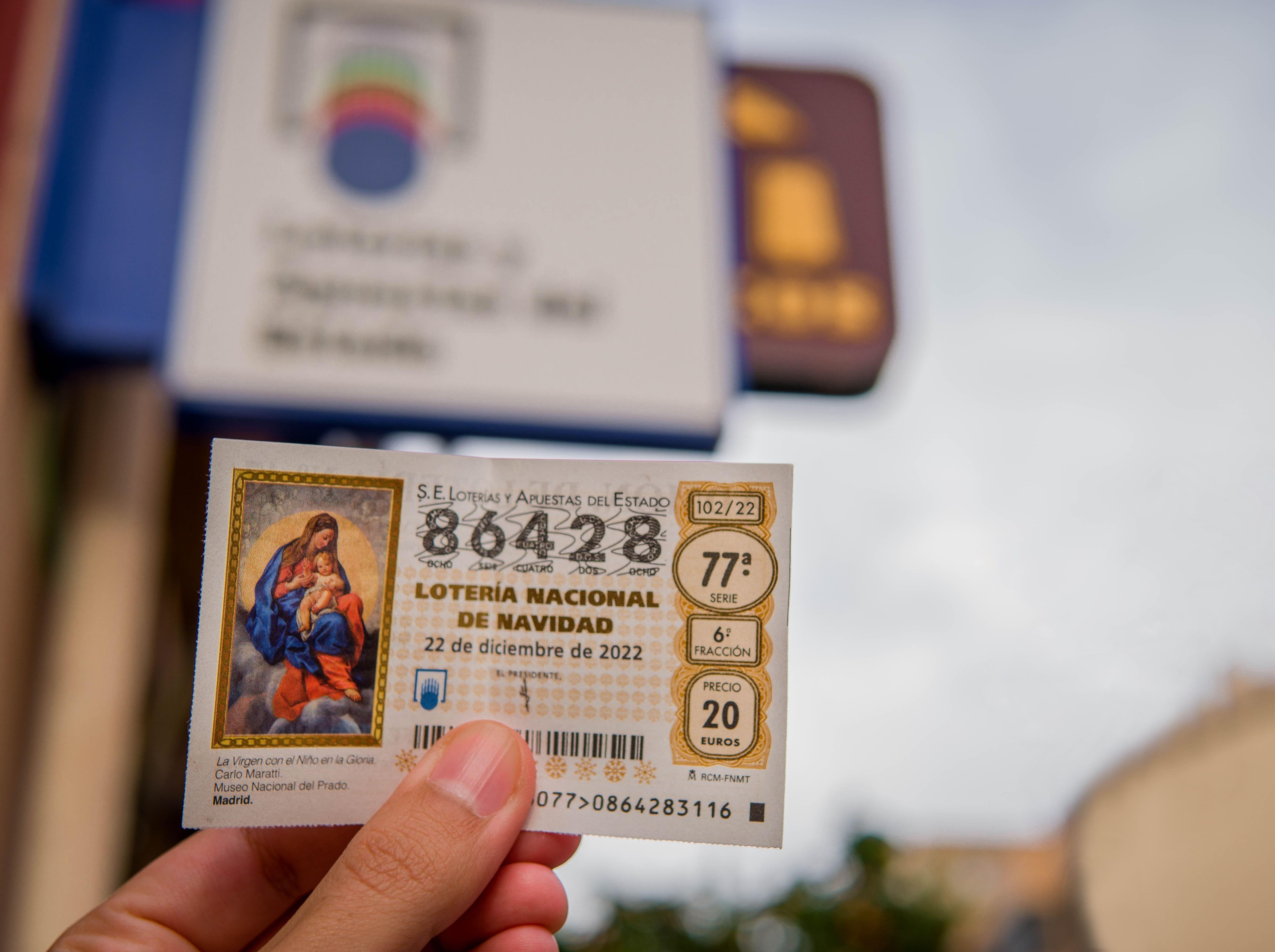 Los der spanischen Weihnachtslotterie