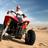 Quad-Bike Fahrer in der Wüste Swakopmund