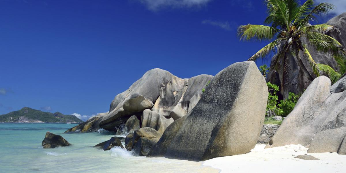 Meer Paradies Strand Seychellen