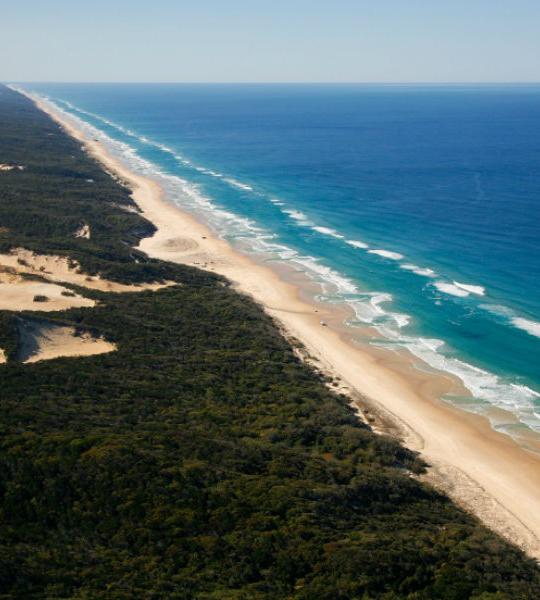 Beach Fraser Island Australien