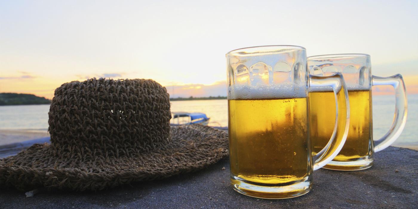 Bier Strand Indonesien 