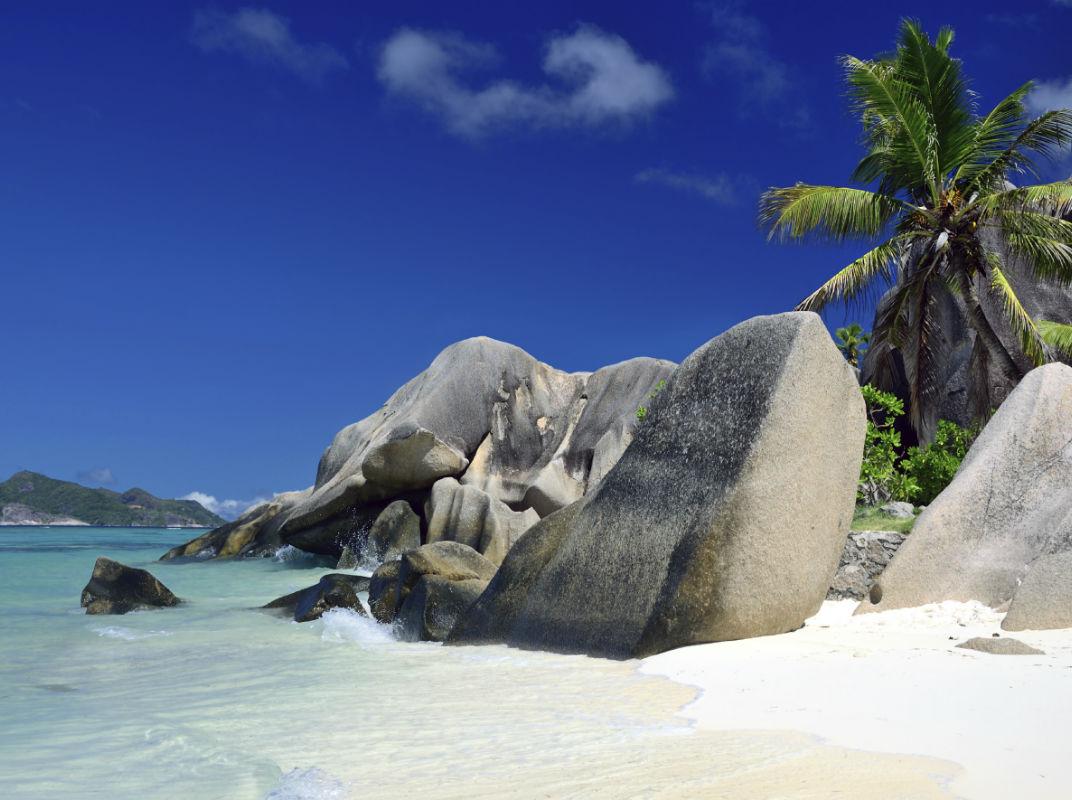 Meer Paradies Strand Seychellen