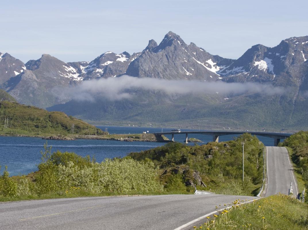 Berge Fjord Norwegen