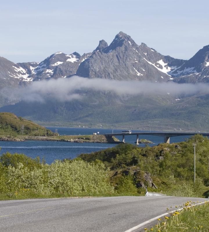 Berge Fjord Norwegen