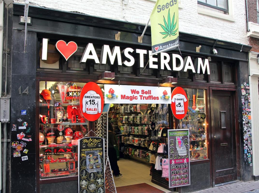 Coffee Shop in Amsterdam