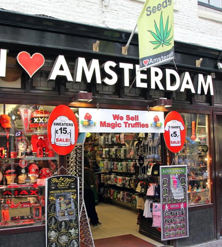 Coffee Shop in Amsterdam