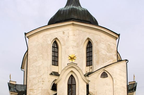 Poutní kostel svathéo Jana Nepomuckého na Zelené hore Poutní kostel svathéo Jana Nepomuckého na Zelené hore