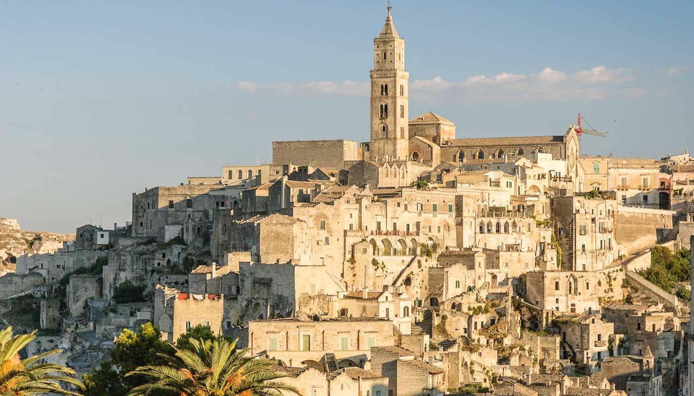 Matera in Italien ist eine der ältesten Städte Europas