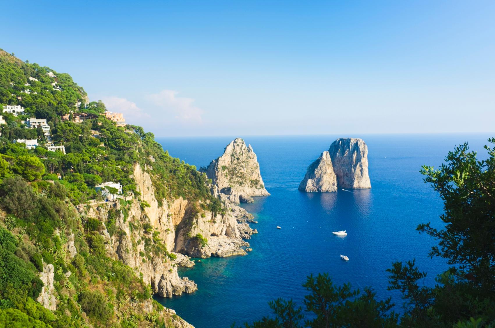 Capri Faraglioni rocks