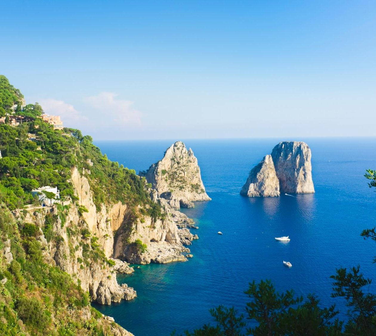 Capri Faraglioni rocks