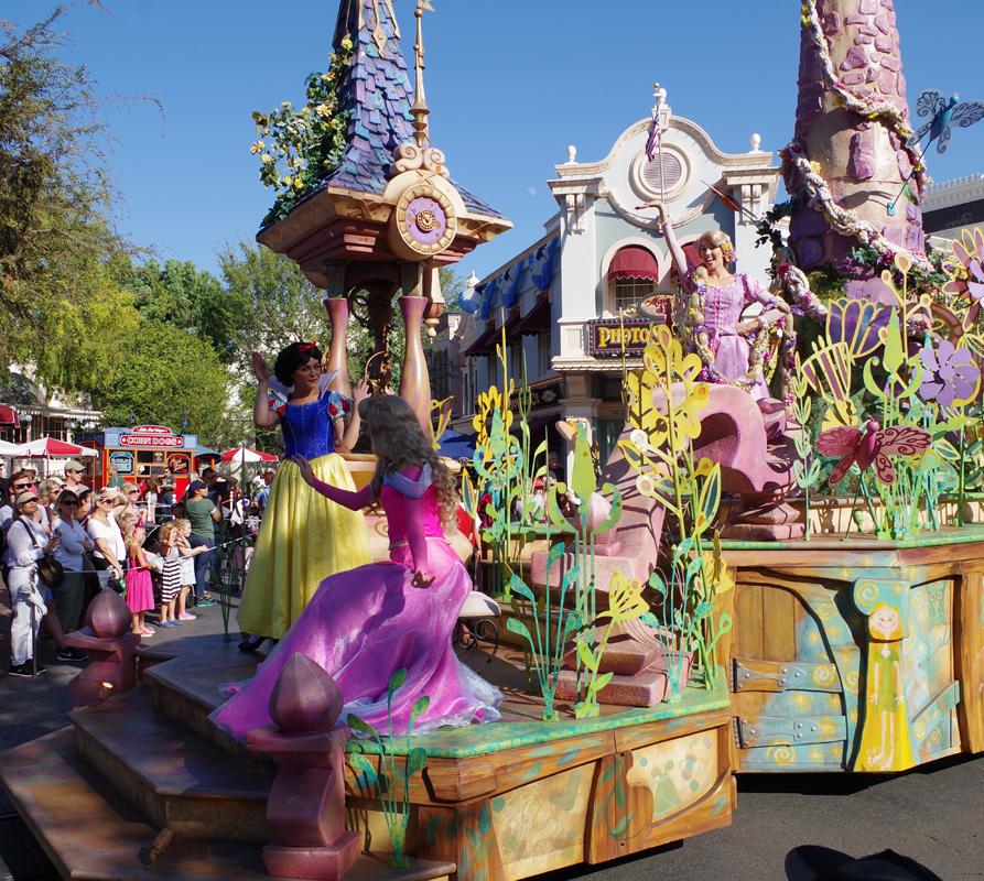 Parade durch den Park