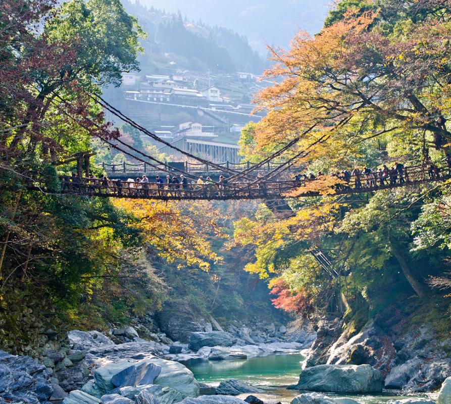 Dieser Pilgerweg führt zu 88 Tempeln