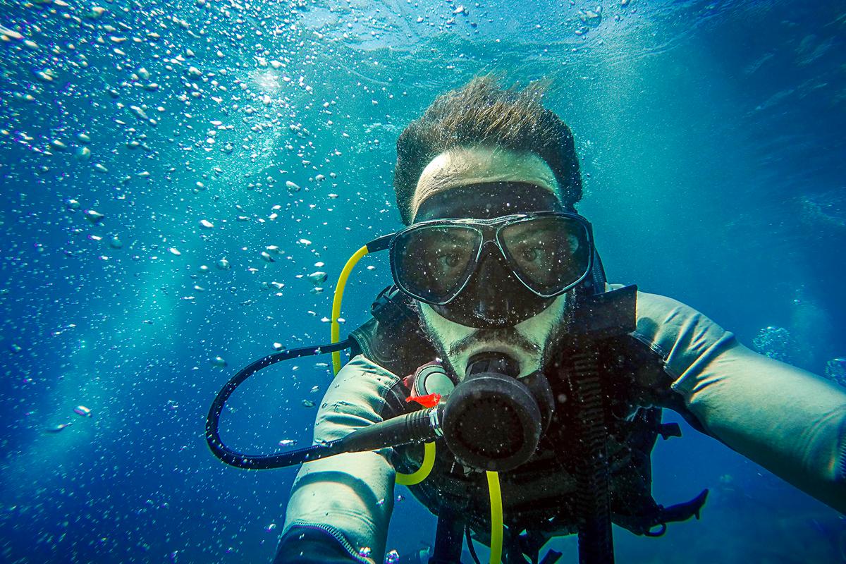 Einfach mal abtauchen