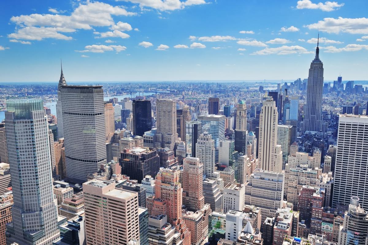 Platz 5: New York City glänzt mit 99 Sternen 