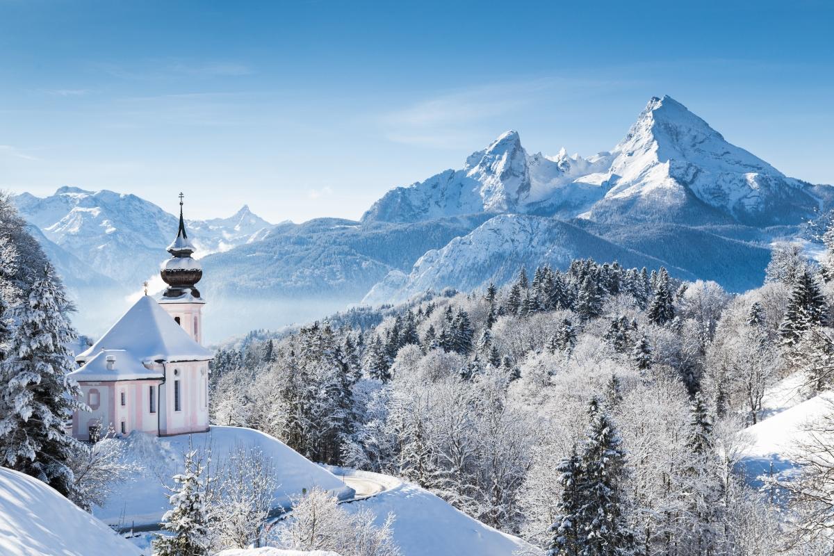 Platz 1 der günstigsten Skiorte in Deutschland: Berchtesgaden