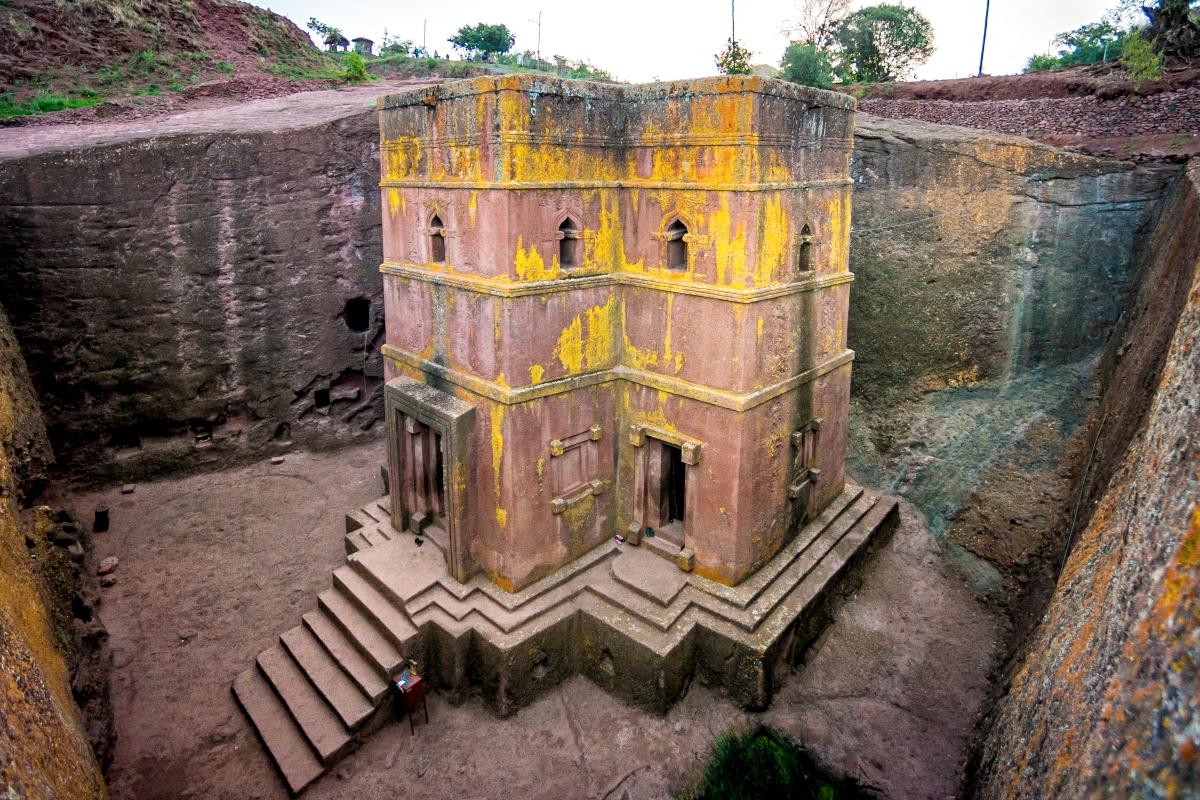 Erste Welterbestätten: Felsenkirchen von Lalibela 