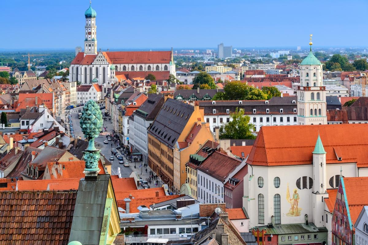 10 größte Städte in Bayern, Platz 3: Augsburg