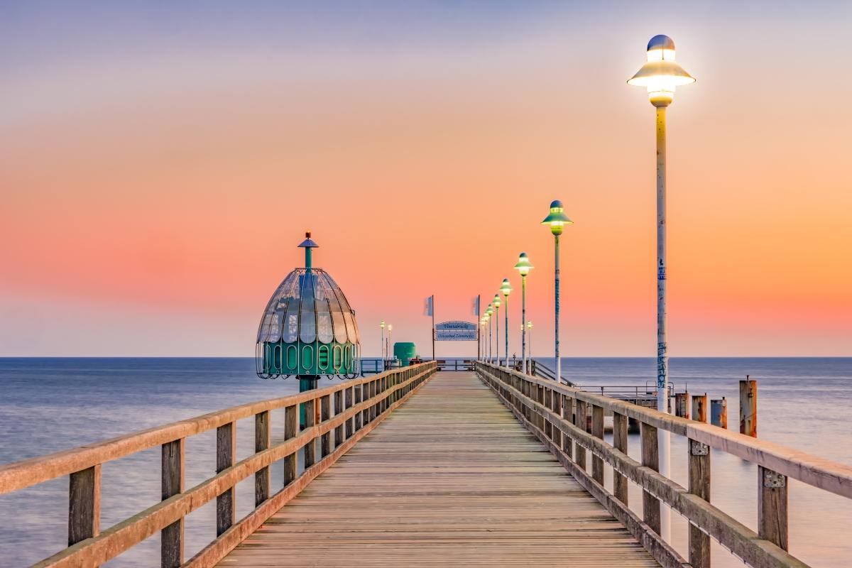 Die schönsten Seebrücken in Europa: Seebrücke Zinnowitz 