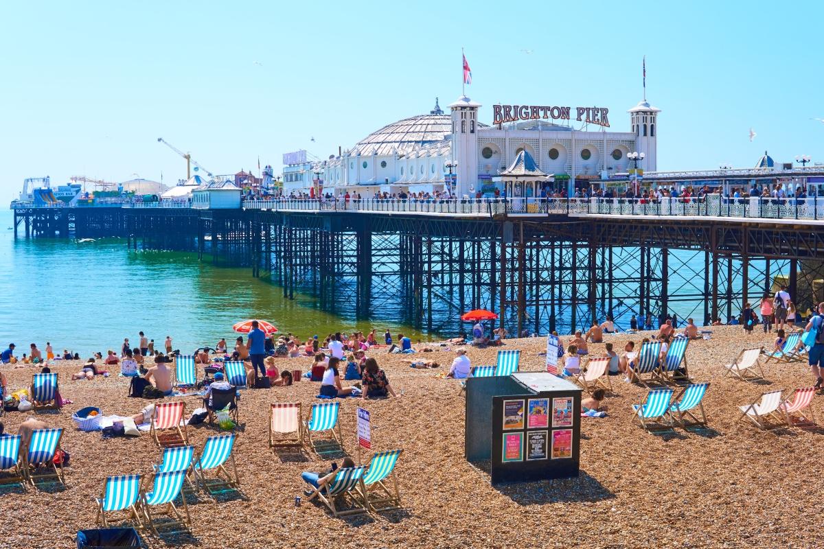 Die schönsten Seebrücken in Europa: Brighton Pier 