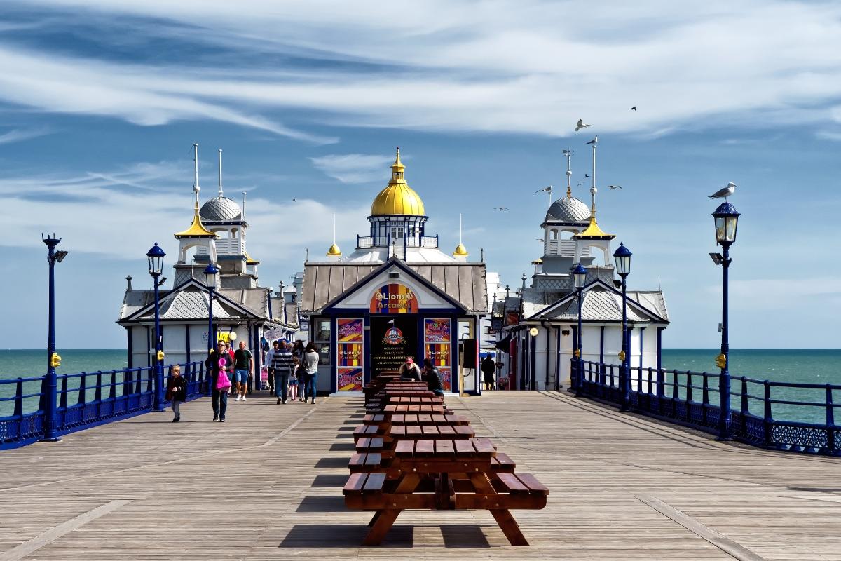 Die schönsten Seebrücken in Europa: Eastbourne Pier 