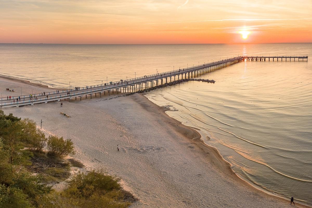 Die schönsten Seebrücken in Europa: Seebrücke Palanga