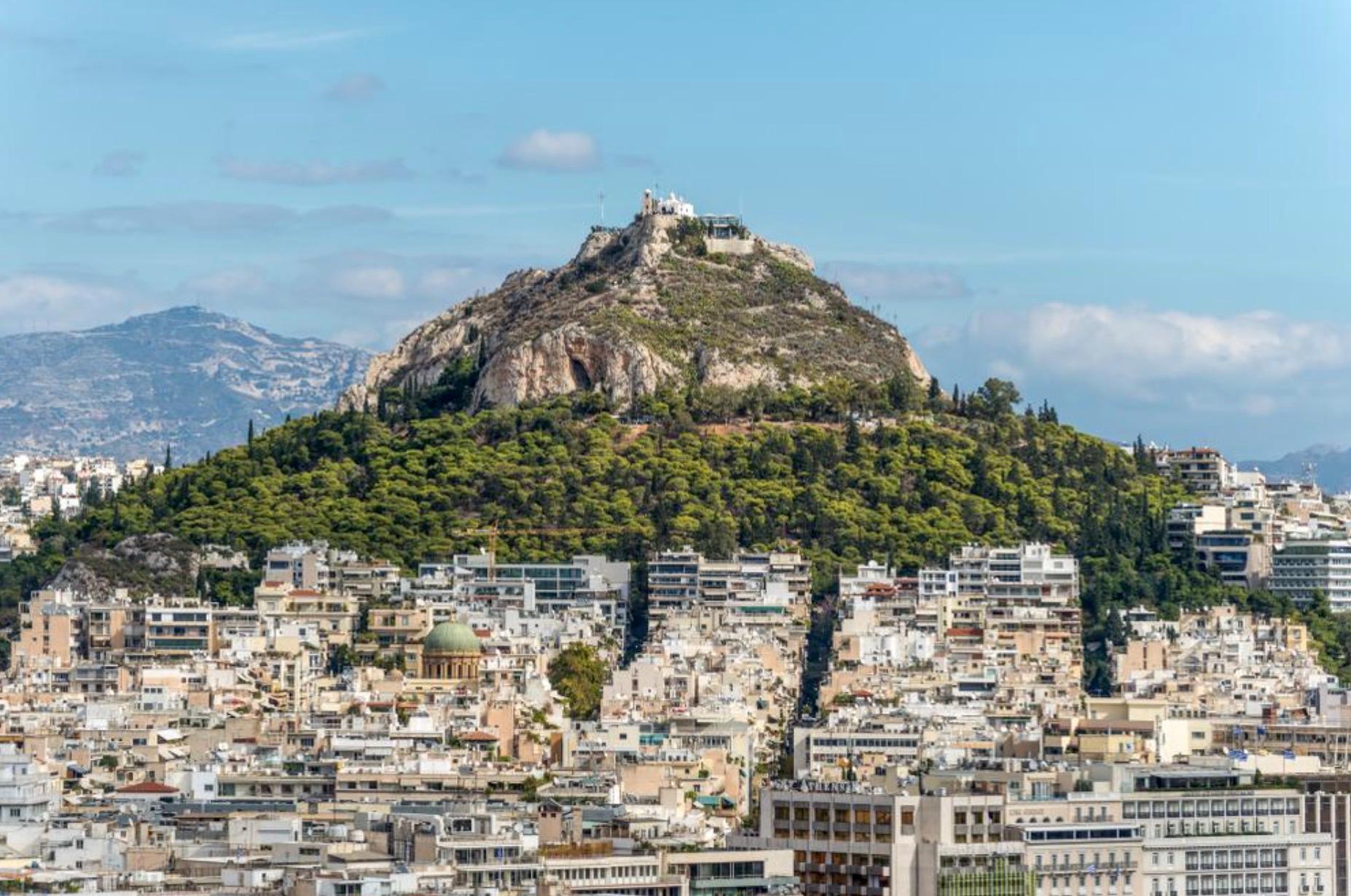 Den Lykavittos besteigen