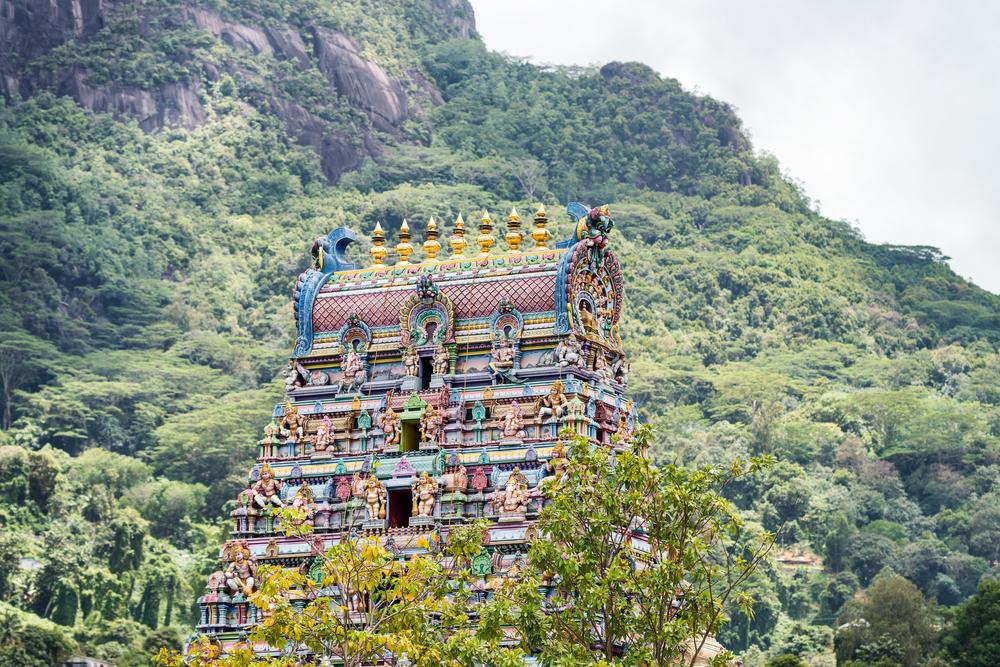 Eine der buntesten Attraktionen der Inselhauptstadt Victoria ist der Arul Mihu Navasakthi Vinayagar Temple. 