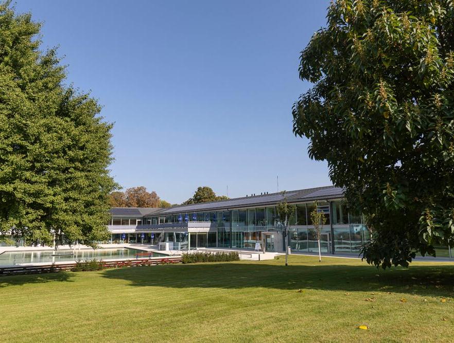 Das Mineralbad Berg wurde 2020 nach der Generalsanierung wiedereröffnet.