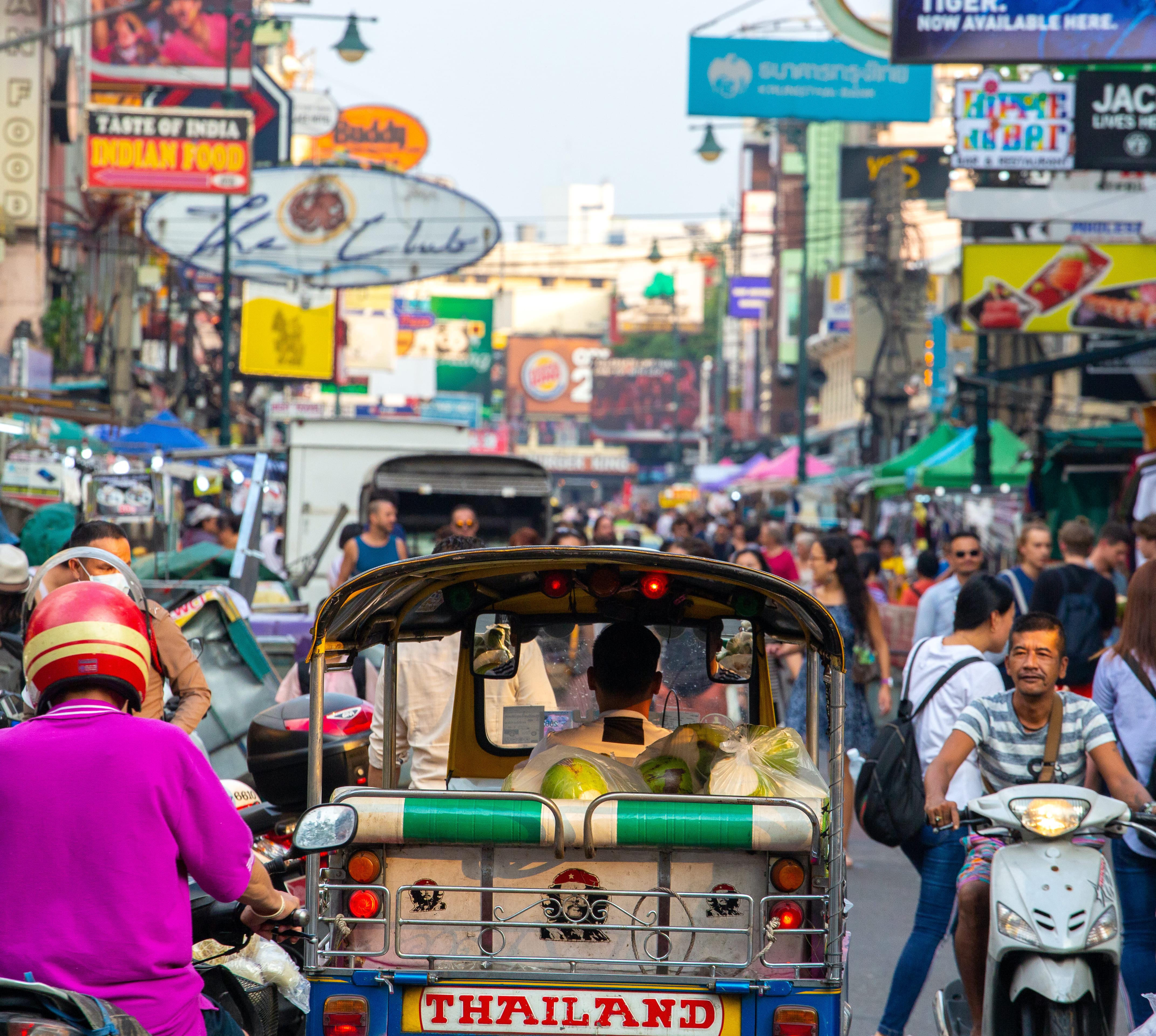 Khao San Road bei Tag