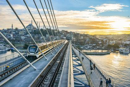 Mit dem Zug an den Bosporus