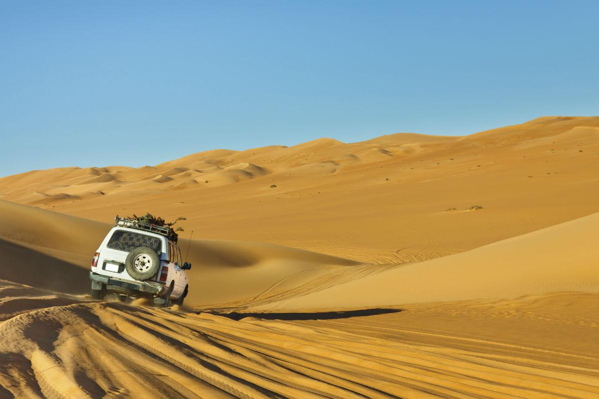 Offroad Wüste Namibia