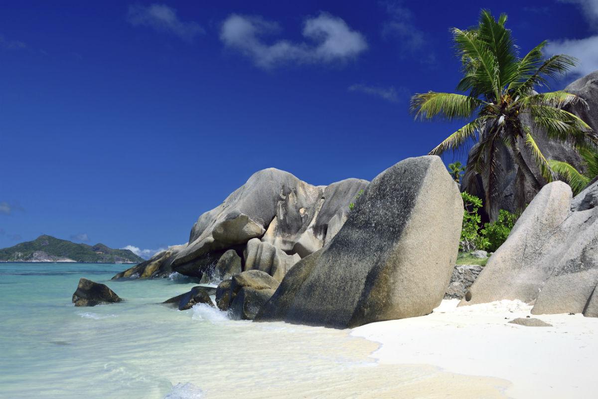 Meer Paradies Strand Seychellen