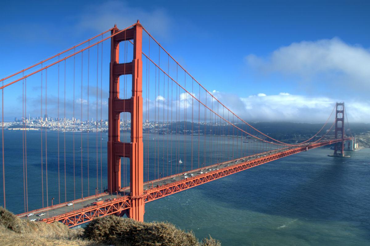 Golden Gate Bridge in San Francisco