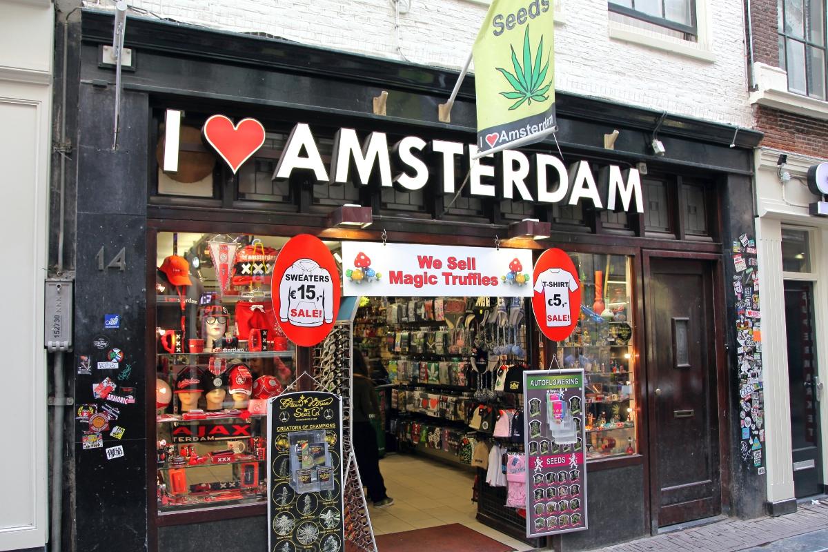 Coffee Shop in Amsterdam