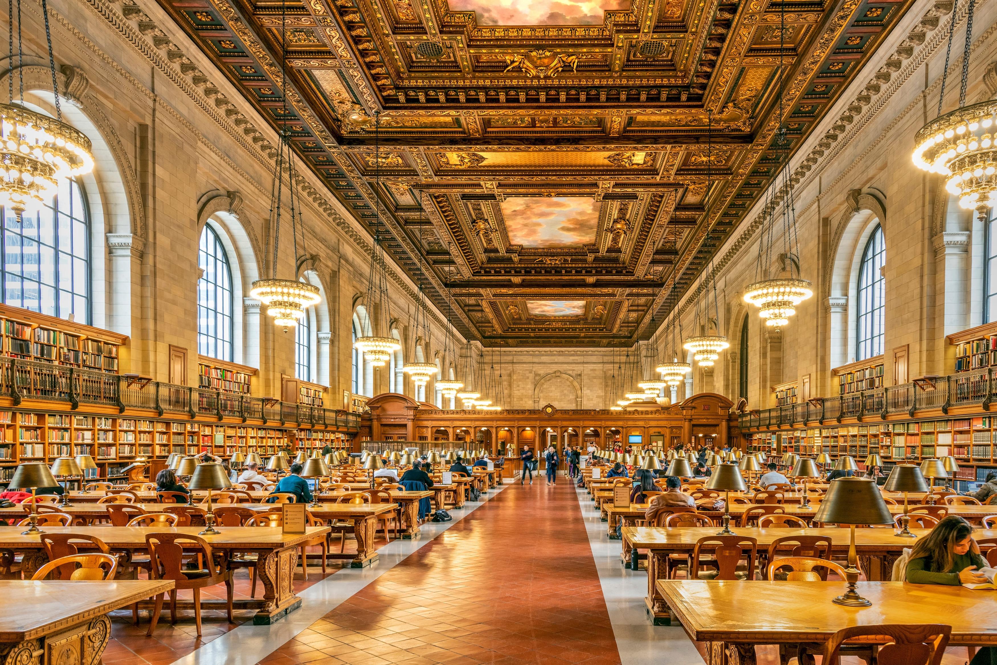 Hauptlesesaal der New York Public Library