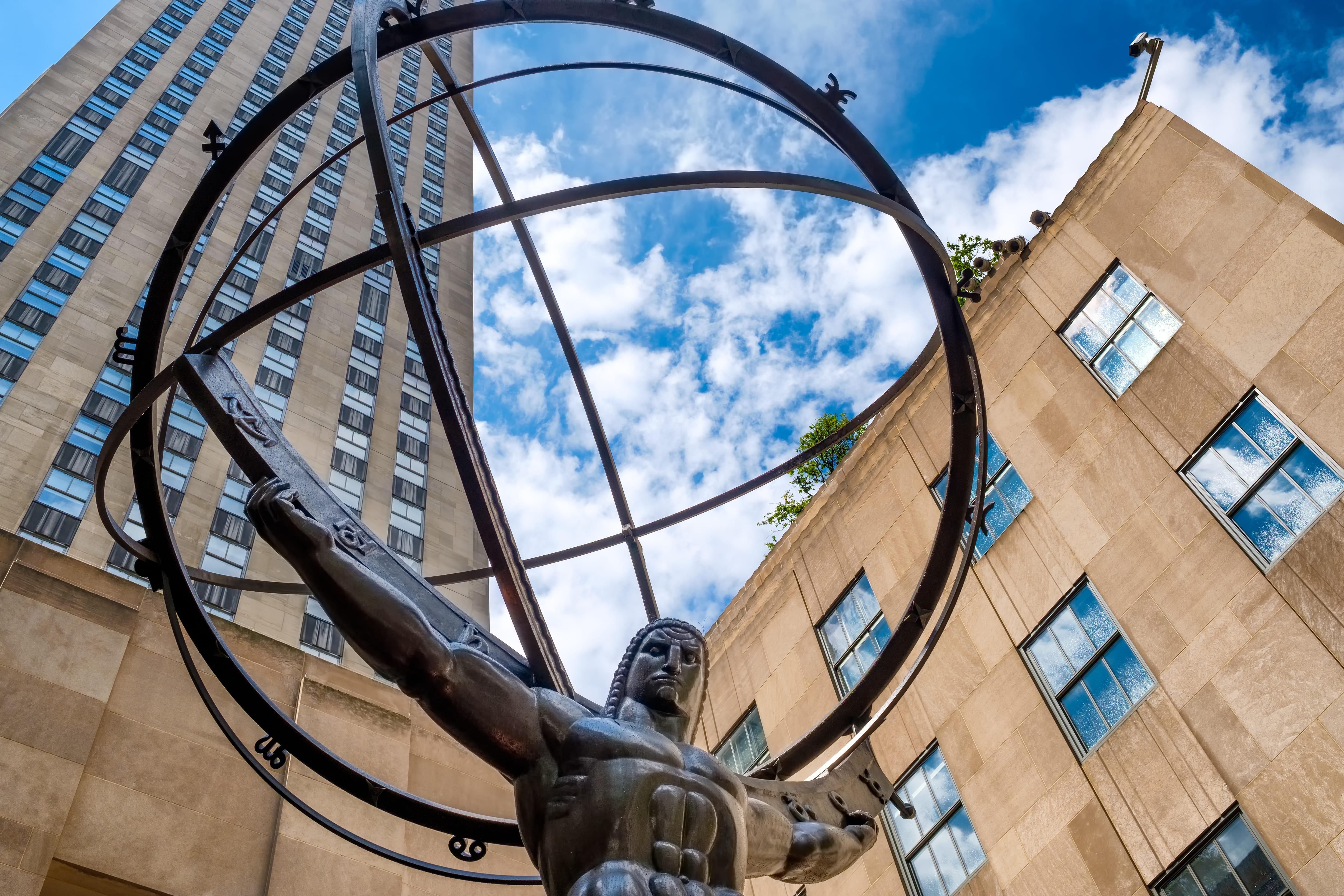 Statue des Atlas, Rockefeller Center