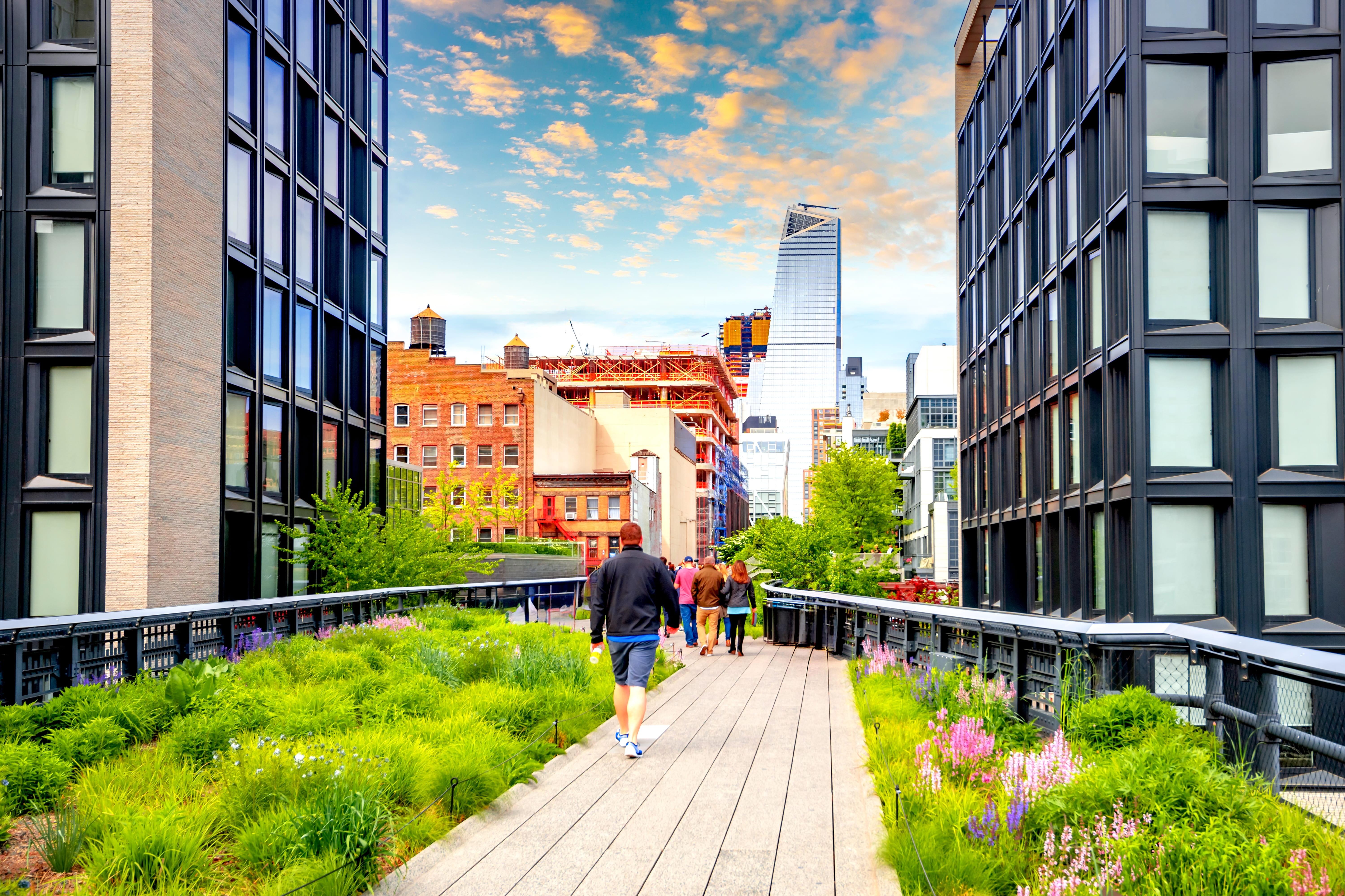 Unterwegs auf der High Line