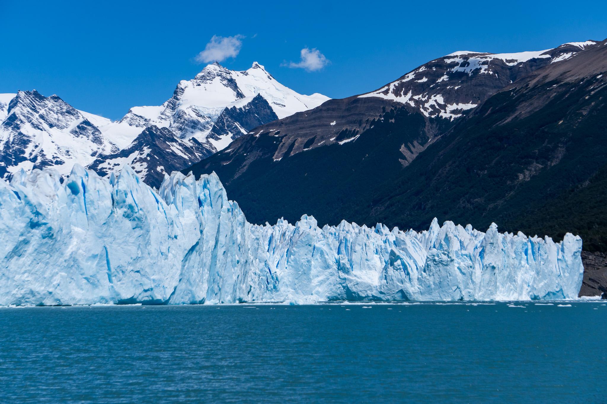 Blick auf den Perito Moreno Gletscher in Argentinien