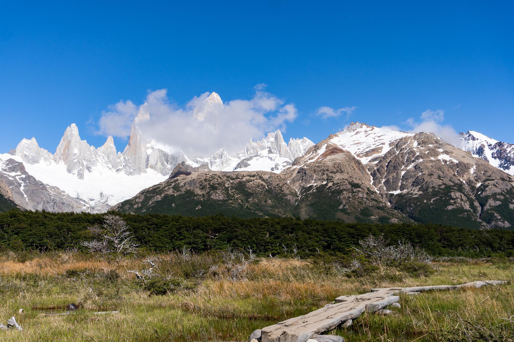 "Wanderweg in El Chaltén in Patagonien"