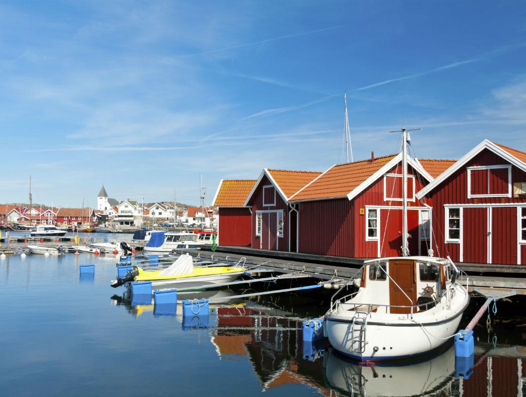 Schweden Häuser See